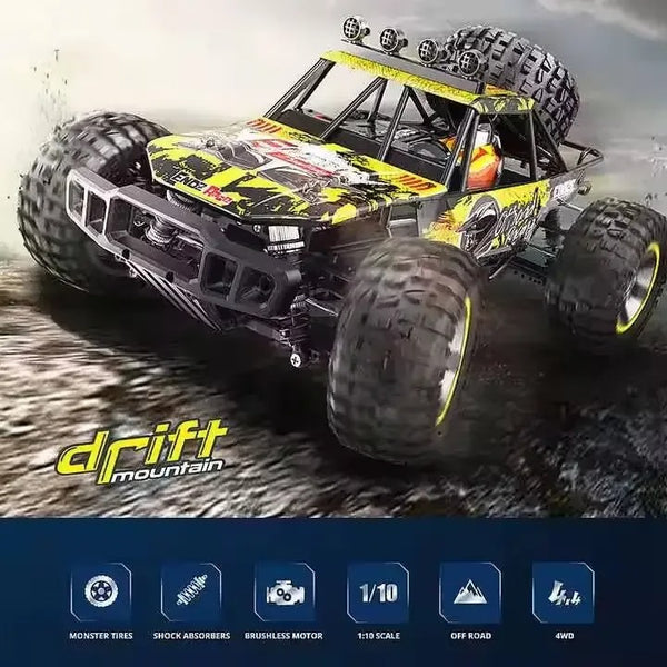 45km/h 1:10 Large 4WD RC Monster Truck