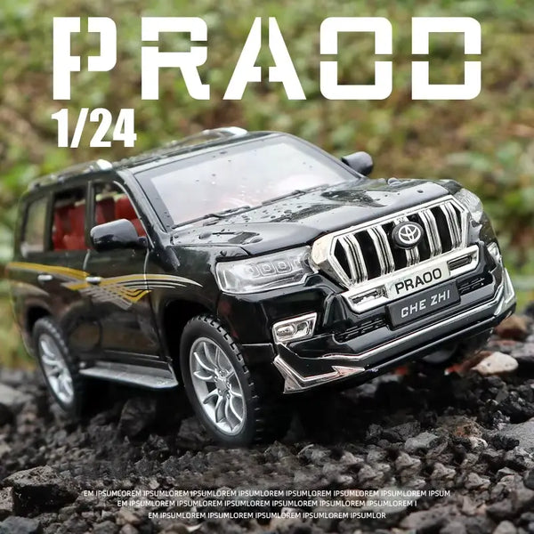 Toyota Land Cruiser Prado With Smoke