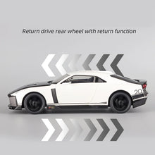 Nissan GTR50 1:18 with smoke (White)