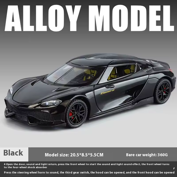 Koenigsegg Gemera 1/24 Metal Diecast