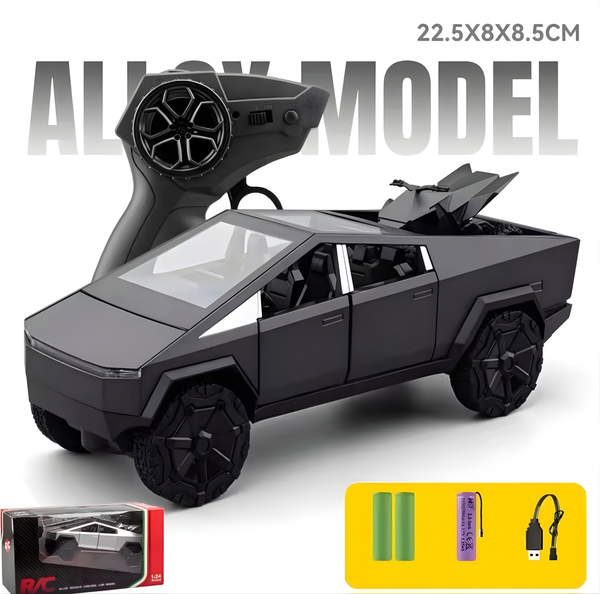 RC Tesla Model With Quad Bike 1:24 scale