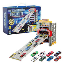Auto Circuit Racing Track Parking Lot
