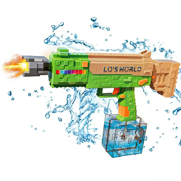 Minecraft Electric Water Gun With Flash
