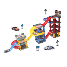 69 Pcs Hotwheels DIY Track Set Parking Lot