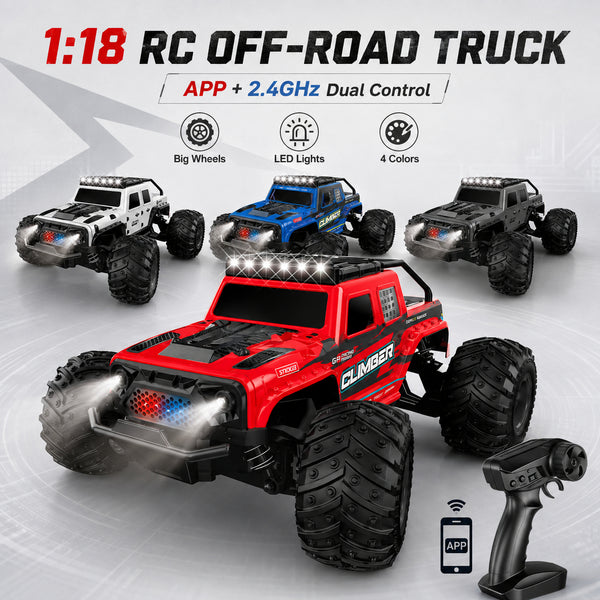 Wild DRIVE 35+ KM/H 1:18 Scale Wild Drive Off-Road RC Car |