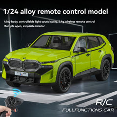 Remote Control RC BMW XM 1/24 Diecast Metal