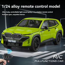 Remote Control RC BMW XM 1/24 Diecast Metal