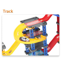 69 Pcs Hotwheels DIY Track Set Parking Lot