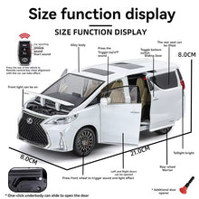 Lexus LM 300H With Remote Key Diecast 1/24