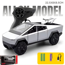 RC Tesla Model With Quad Bike 1:24 scale