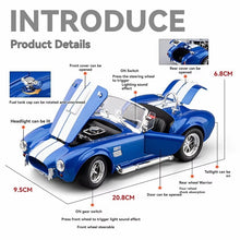 Shelby Cobra Vintage 1/24 Diecast Model
