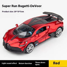 Bugatti Divo 1:22 scale