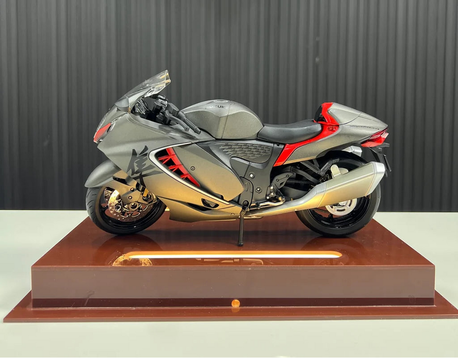 Bike on acrylic showcase base