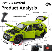 Remote Control RC BMW XM 1/24 Diecast Metal