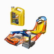 Fuel Gas Can Track Set With 2 Metal Cars