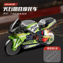 Flint Spark Bike Keychain