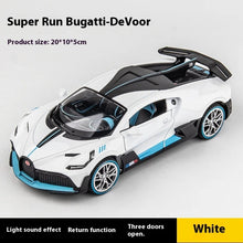 Bugatti Divo 1:22 scale