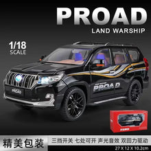 1:18 Diecast Land Cruiser Prado Model