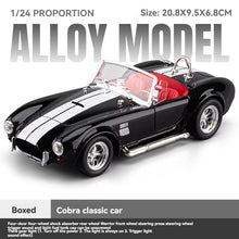 Shelby Cobra Vintage 1/24 Diecast Model