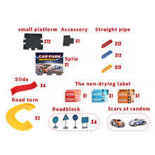 69 Pcs Hotwheels DIY Track Set Parking Lot