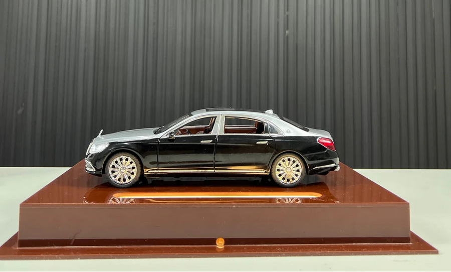Car on acrylic showcase base