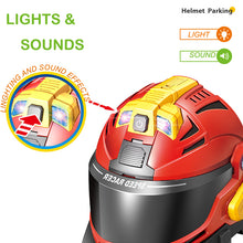 Transformable Helmet Racing Track Set