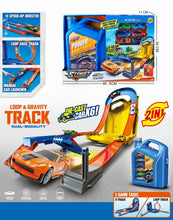 Fuel Gas Can Track Set With 2 Metal Cars