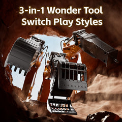 4DRC E1 RC Excavator 12-Channel