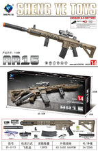 Electric HK416/M4A1 Gel Blaster Shooting Rifle With Lights