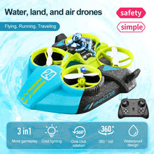 3 in 1 RC Drone Water Land Air