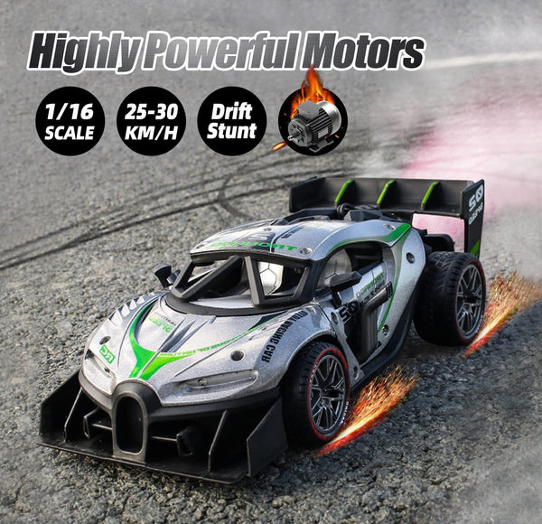 2.4 GHz Metal RC Cars with with Spray & Light