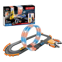 2 in 1 Remote Control High Speed Track With Lights