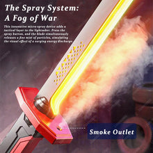 Anime RGB Katana Sword with Smoke & Spark Effect