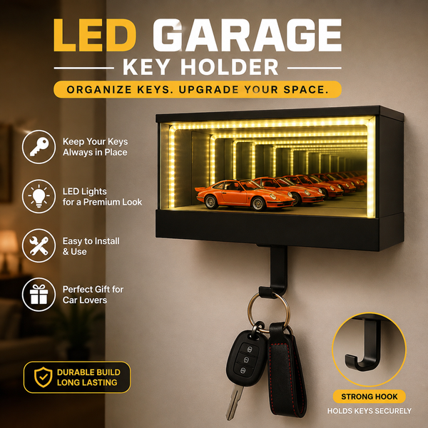 LED Garage Key Holder