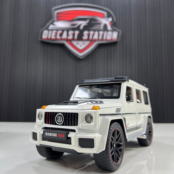 Mercedes Brabus G-800 Diecast Model Car 1:18 Scale Metal Alloy Replica