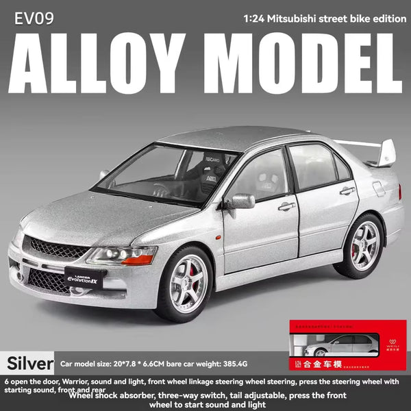 Mitsubishi Lancer Evolution 1/24 Diecast