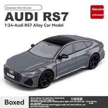 Official Licensed Audi Rs7 1/24
