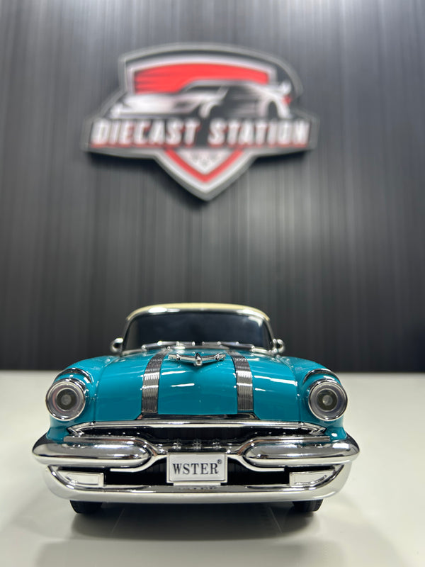 Diecast Speaker - Vintage Style Blue Model
