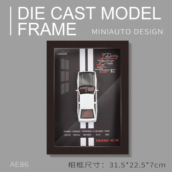 Miniauto 3D Toyota AE86 Frame