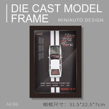 Miniauto 3D Toyota AE86 Frame