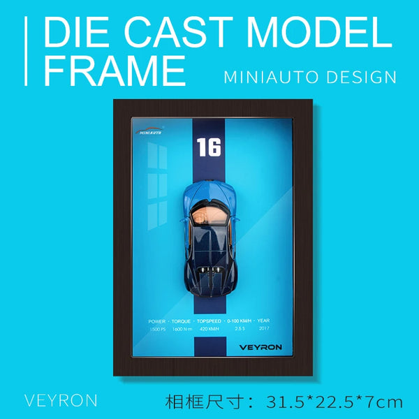 Miniauto 3D Bugatti Veyron Frame