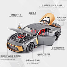 Nissan GTR50 1:18 with smoke (White)