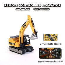 1:64 Scale Mini RC Excavator