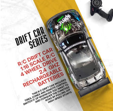30 KM/H Nissan GTR PRO RC Drift 4WD 1:16