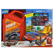 Fuel Can Racing Track With 6 Metal Diecasts