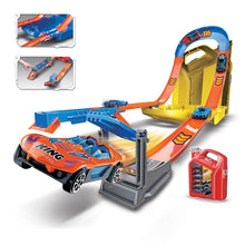 Fuel Can Racing Track With 6 Metal Diecasts