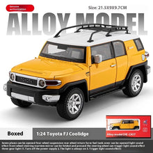 Diecast Model FJ Cruiser Off Road SUV 1:24