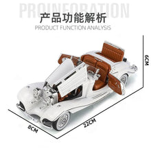 Mercedes Benz 500K 1:24 scale