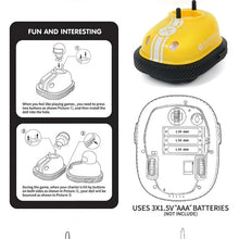 Remote-Controlled Bumper Car Toy