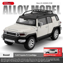 Diecast Model FJ Cruiser Off Road SUV 1:24
